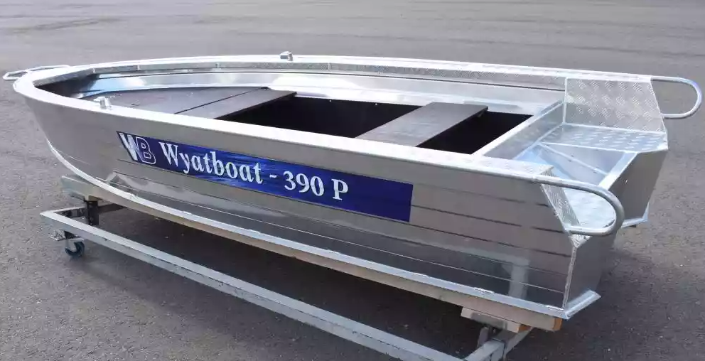 Алюминиевая лодка Wyatboat-390Р Fish в Владивостоке