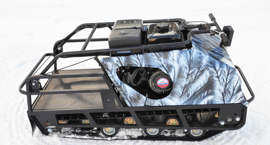 Мотобуксировщик Irondog (Железная собака) M500 20  Камуфляж Охотник в Владивостоке