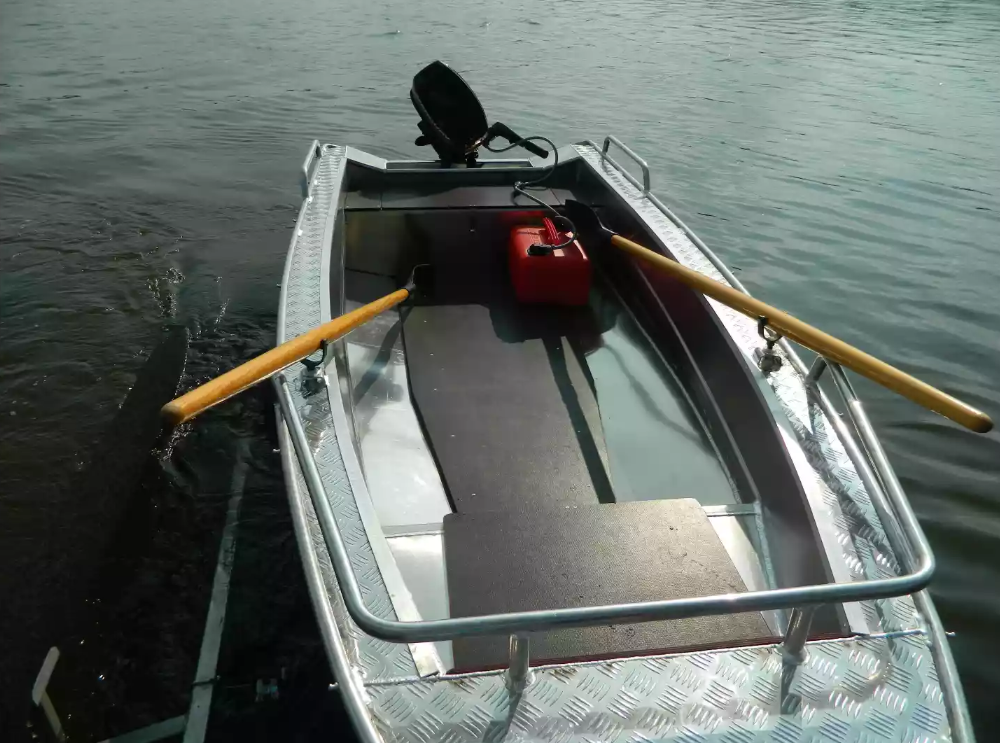 Алюминиевая лодка Wyatboat-390 У в Владивостоке