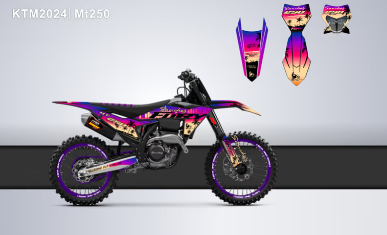 Кроссовый мотоцикл Sanchez Fury MT250 в Владивостоке