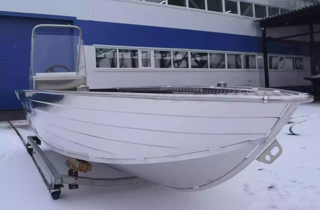 Алюминиевая лодка Wyatboat-390 C в Владивостоке