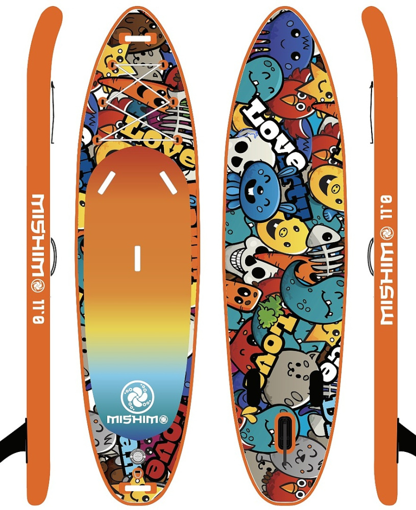 SUP (САП) Доска MISHIMO CRAZY-LINE 9.5’ (305см) в Владивостоке