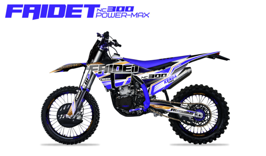 Кроссовый мотоцикл FAIDET NC300S ULTRA WP в Владивостоке