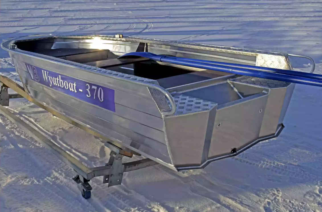 Алюминиевая лодка Wyatboat-370 Р в Владивостоке