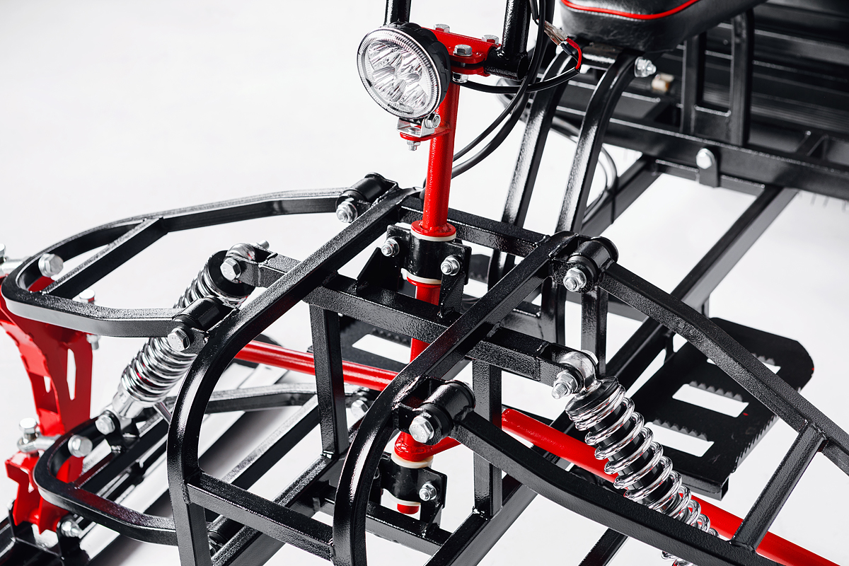 Лыжный модуль IKUDZO TERRAIN с подогревом ручек металлические лыжи в Владивостоке