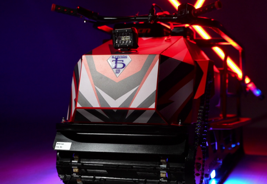 Мотобуксировщик Бурлак ХОЗЯИН-2 в Владивостоке