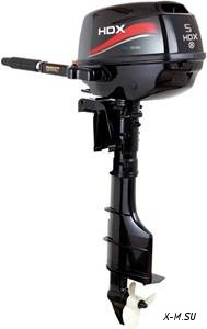 Лодочный мотор 4-х тактный HDX F 5 BMS в Владивостоке
