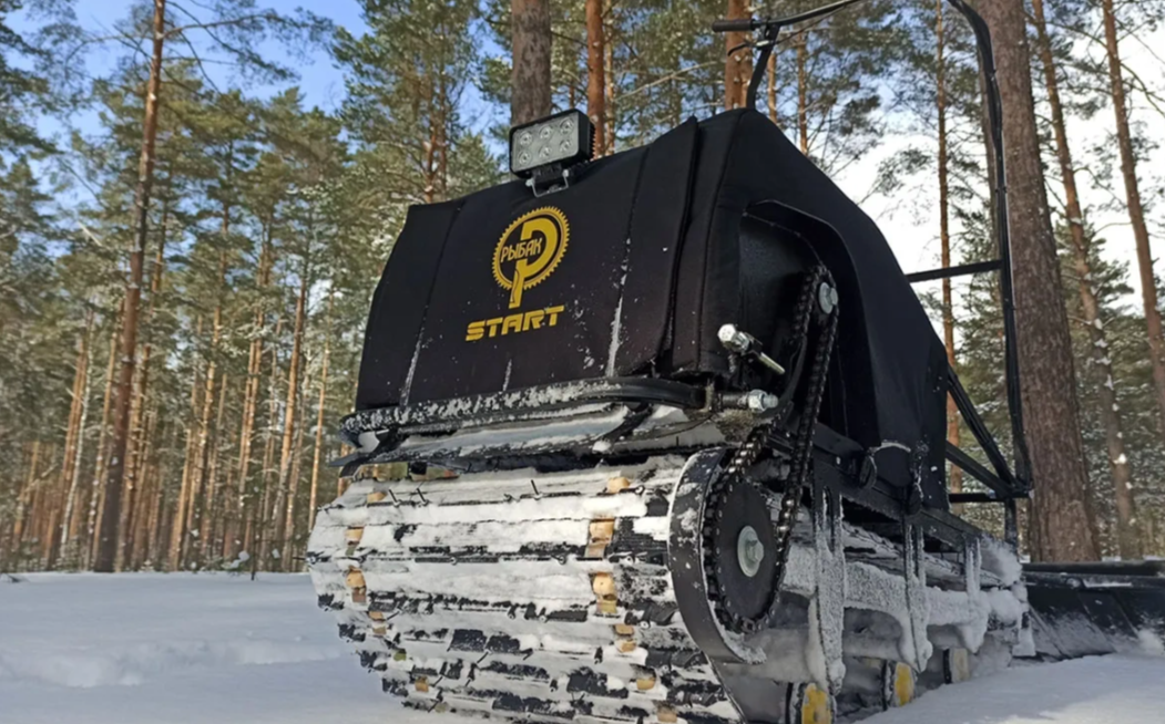 Мотобуксировщик РЫБАК СТАРТ Lifan 15 л.с (тканный капот) в Владивостоке