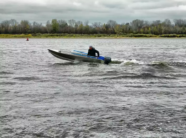 Алюминиевая лодка Wyatboat-390 M в Владивостоке