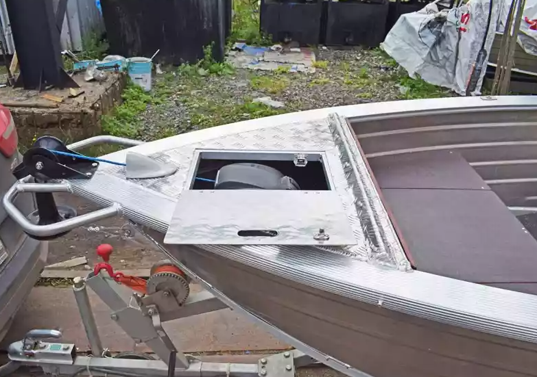 Алюминиевая лодка Wyatboat-390 C в Владивостоке