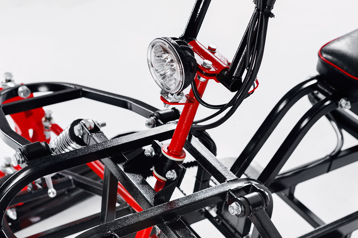 Лыжный модуль IKUDZO TERRAIN с подогревом ручек металлические лыжи в Владивостоке