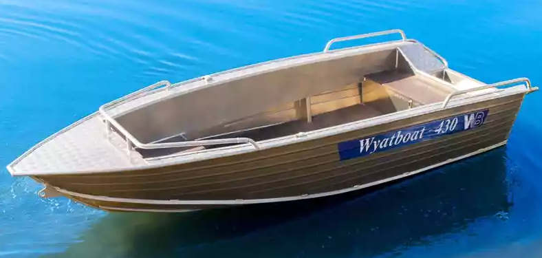 Алюминиевая лодка  Wyatboat-430М в Владивостоке