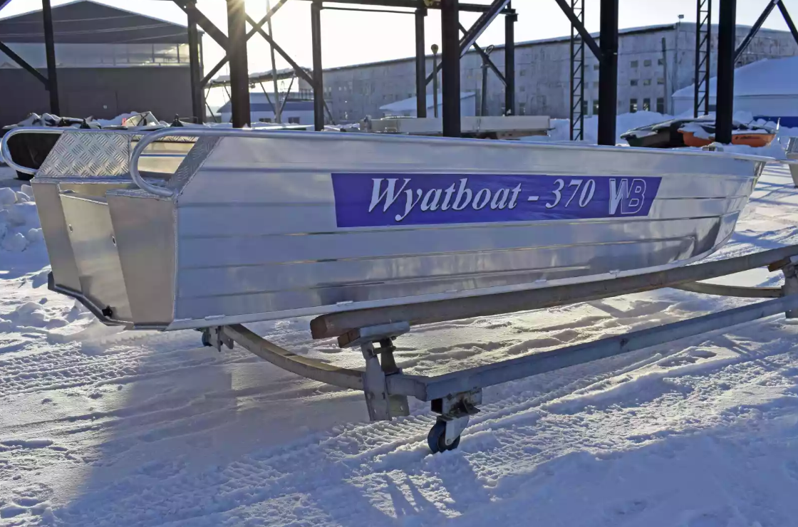 Алюминиевая лодка Wyatboat-370 Р в Владивостоке