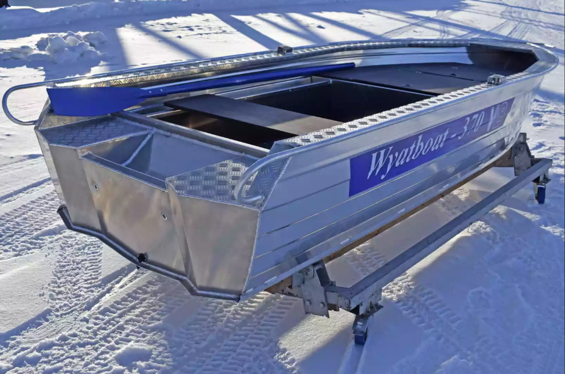 Алюминиевая лодка Wyatboat-370 Р FISH в Владивостоке
