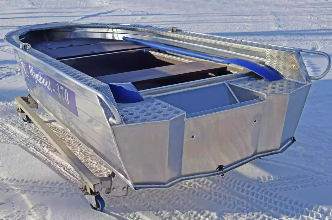Алюминиевая лодка Wyatboat-370 Р FISH в Владивостоке