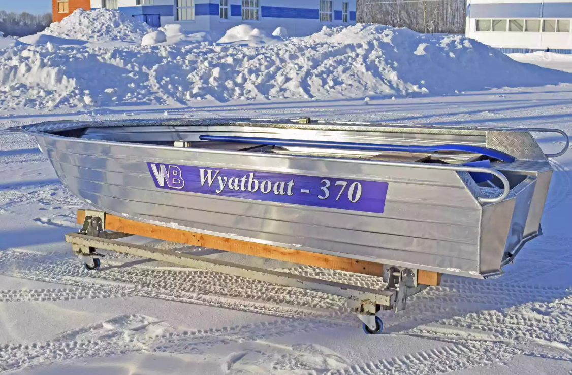 Алюминиевая лодка Wyatboat-370 Р FISH в Владивостоке