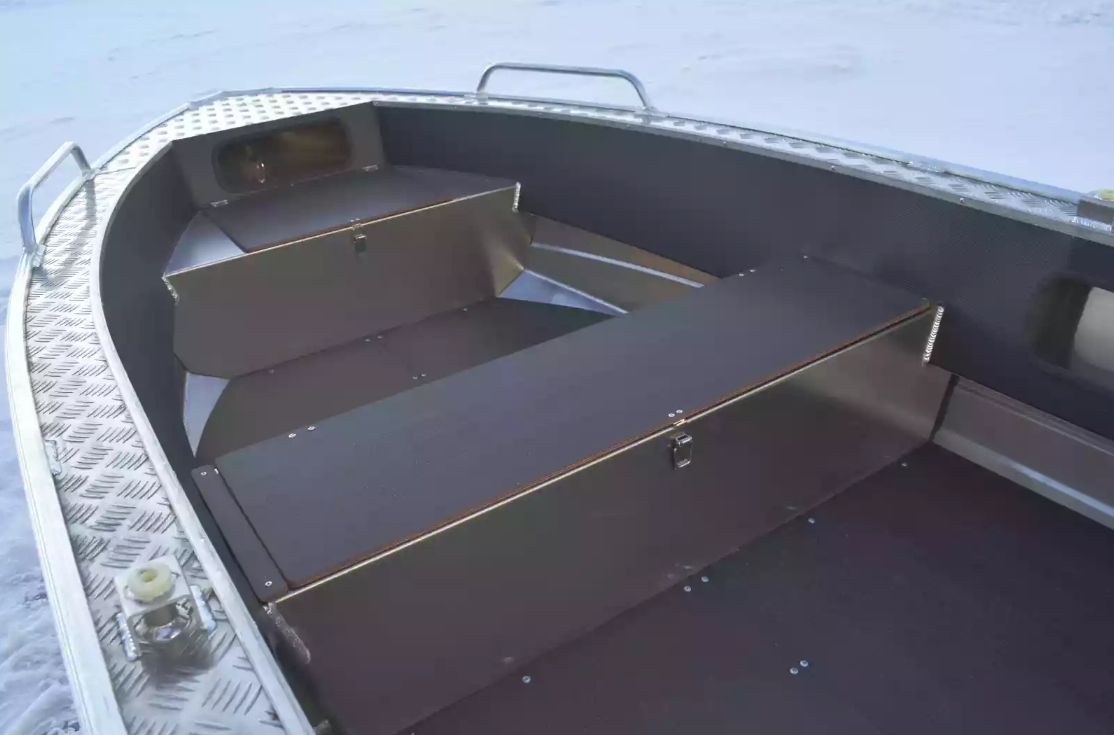 Алюминиевая лодка Wyatboat-370 в Владивостоке