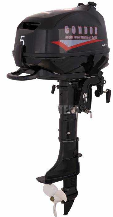 Лодочный мотор Condor F5HS без бака 12 л. в Владивостоке
