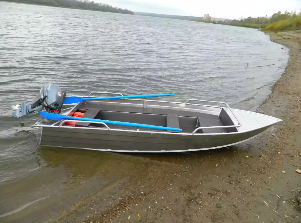 Алюминиевая лодка Wyatboat-390 M в Владивостоке