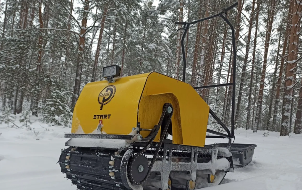 Мотобуксировщик РЫБАК СТАРТ Lifan 15 л.с. (металлический капот) в Владивостоке