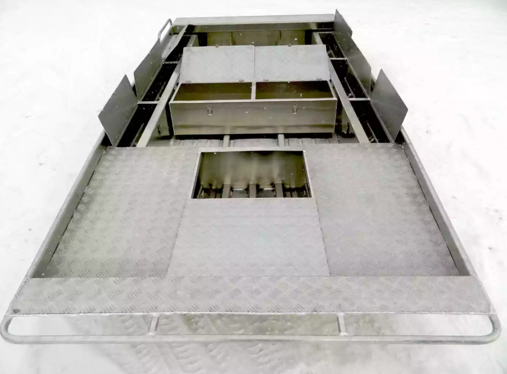 Алюминиевая лодка Wyatboat-390 Jonboat в Владивостоке