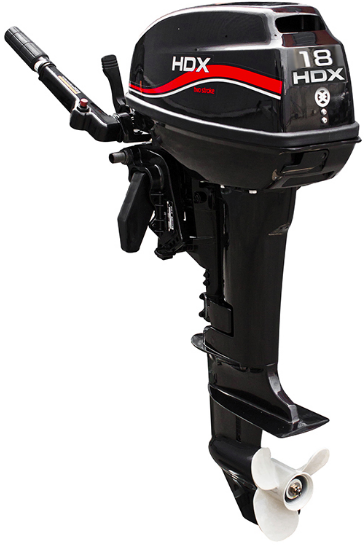 Лодочный мотор 2-х тактный HDX R series TE 18 BMS в Владивостоке