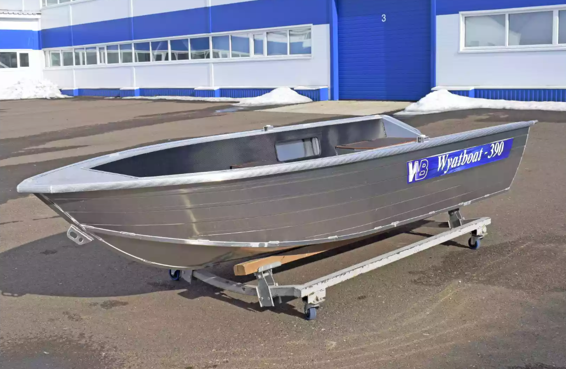 Алюминиевая лодка Wyatboat-390 Р NEW в Владивостоке