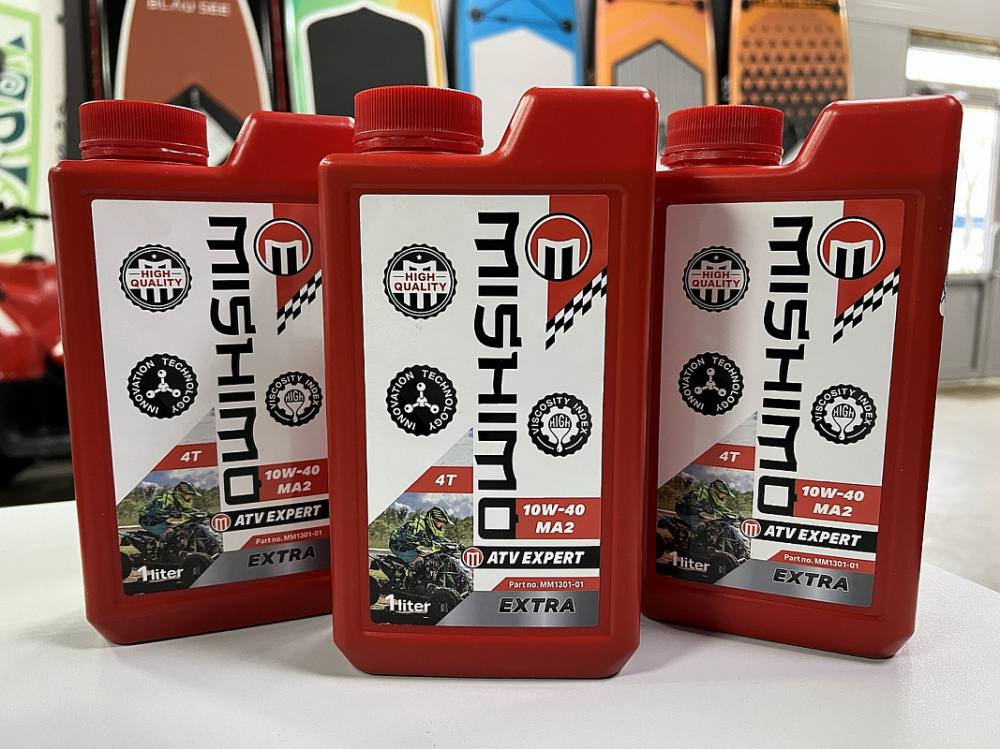 Масло MISHIMO 4T ATV EXPERT (EXTRA) 10w40 1 л в Владивостоке