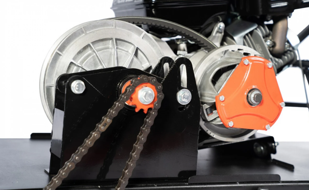 Мотобуксировщик БУРЛАК-M2 LFK 13 л.с. с эл/зап (передний привод, катки) в Владивостоке