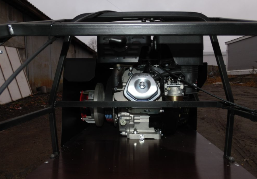 Мотобуксировщик AhtaR Зима 15 л/с с вариатором в Владивостоке