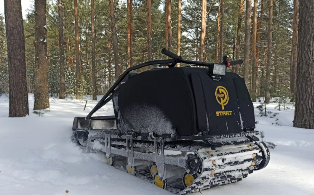 Мотобуксировщик РЫБАК СТАРТ Lifan 15 л.с (тканный капот) в Владивостоке