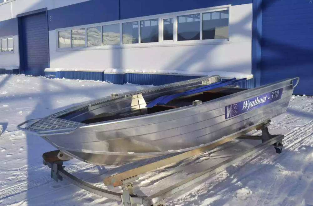 Алюминиевая лодка Wyatboat-370 Р в Владивостоке