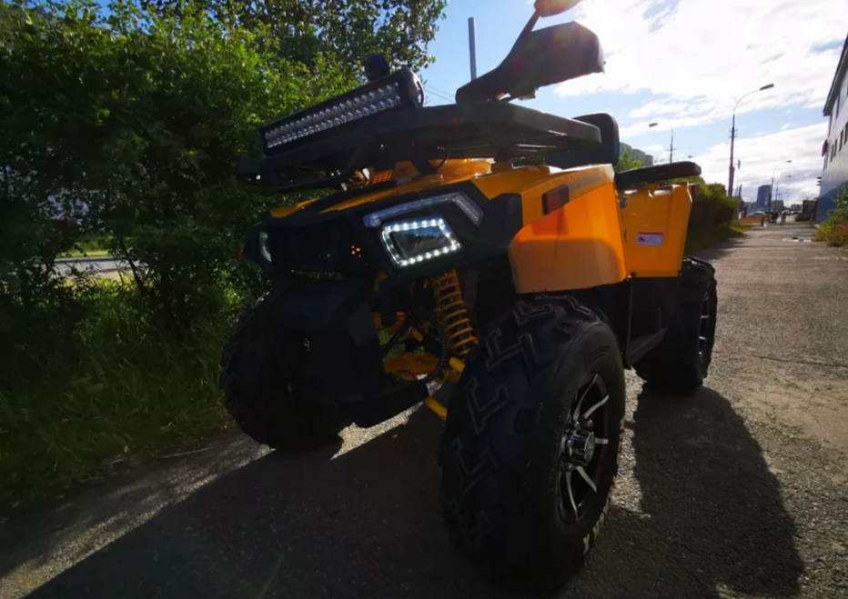 Квадроцикл MOTOLAND (МОТОЛЕНД) VOX200 WILD TRACK X PRO (баланс. вал) в Владивостоке