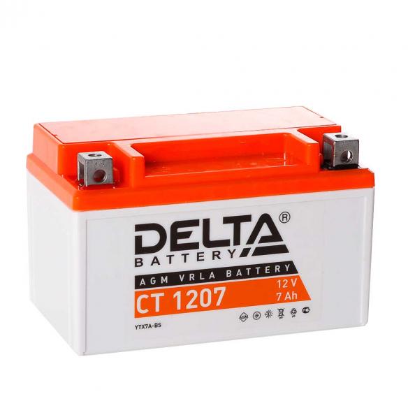 Аккумулятор Delta CT 1207 (12V / 7Ah) в Владивостоке