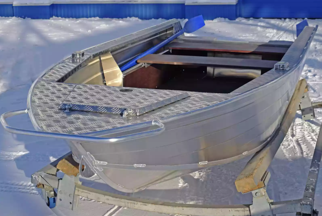 Алюминиевая лодка Wyatboat-370 Р PRO в Владивостоке