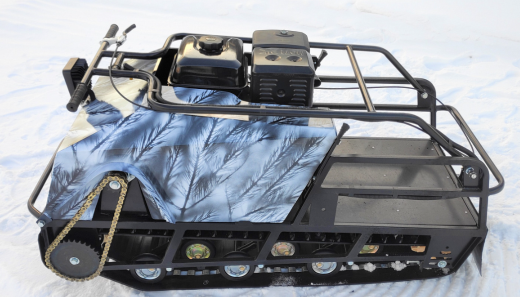 Мотобуксировщик Irondog (Железная собака) M500 20  Камуфляж Охотник в Владивостоке