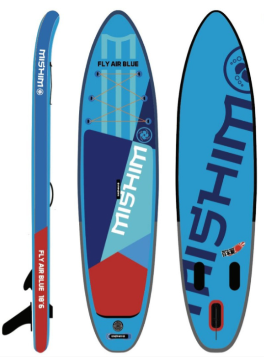 SUP (САП) Доска MISHIMO FLY AIR BLUE 10,8’ (330см) в Владивостоке