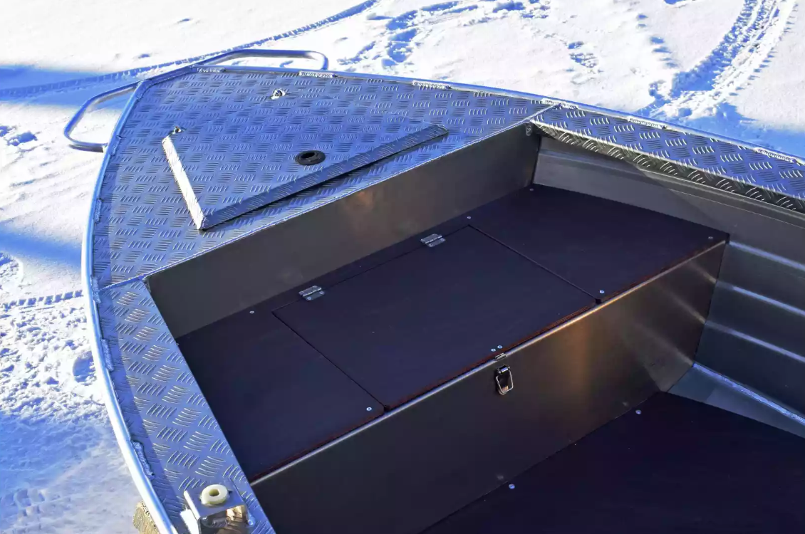 Алюминиевая лодка Wyatboat-370 Р PRO в Владивостоке