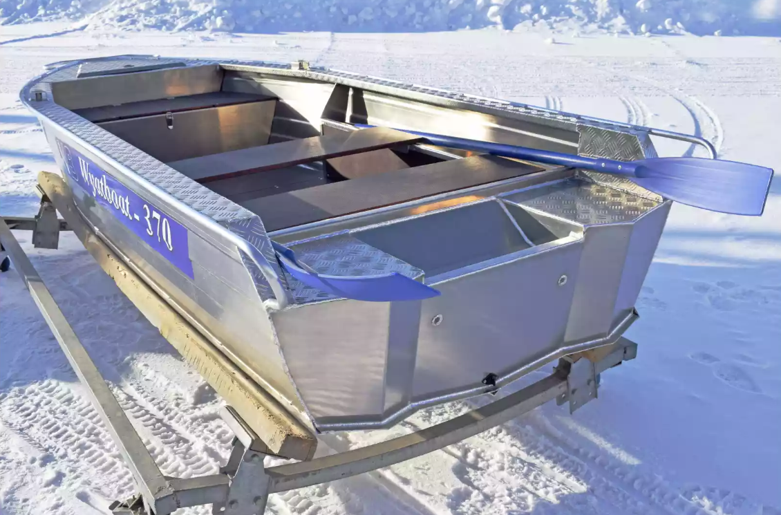 Алюминиевая лодка Wyatboat-370 Р PRO в Владивостоке