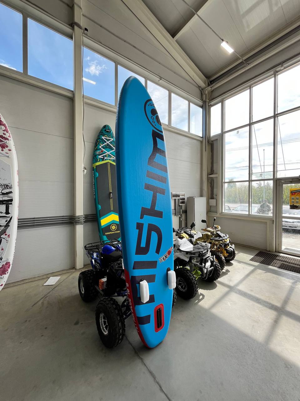 SUP (САП) Доска MISHIMO FLY AIR BLUE 10,8’ (330см) в Владивостоке