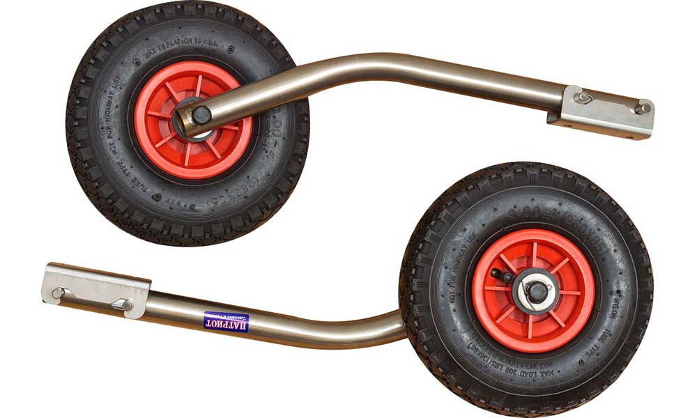 Транцевые колеса модульные удлиненные из нержавеющей стали в Владивостоке