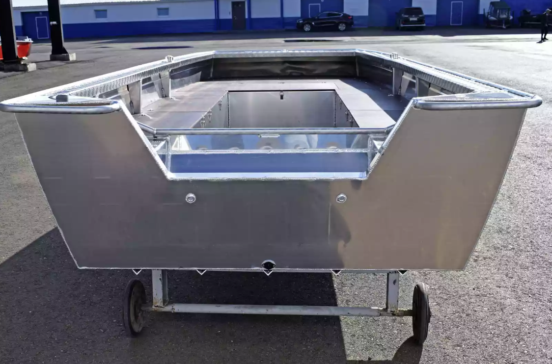 Алюминиевая лодка Wyatboat-490 Jonboat в Владивостоке