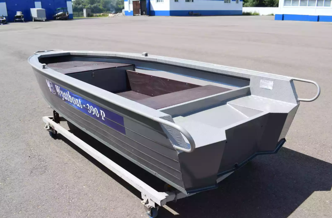 Алюминиевая лодка Wyatboat-390Р Fish в Владивостоке