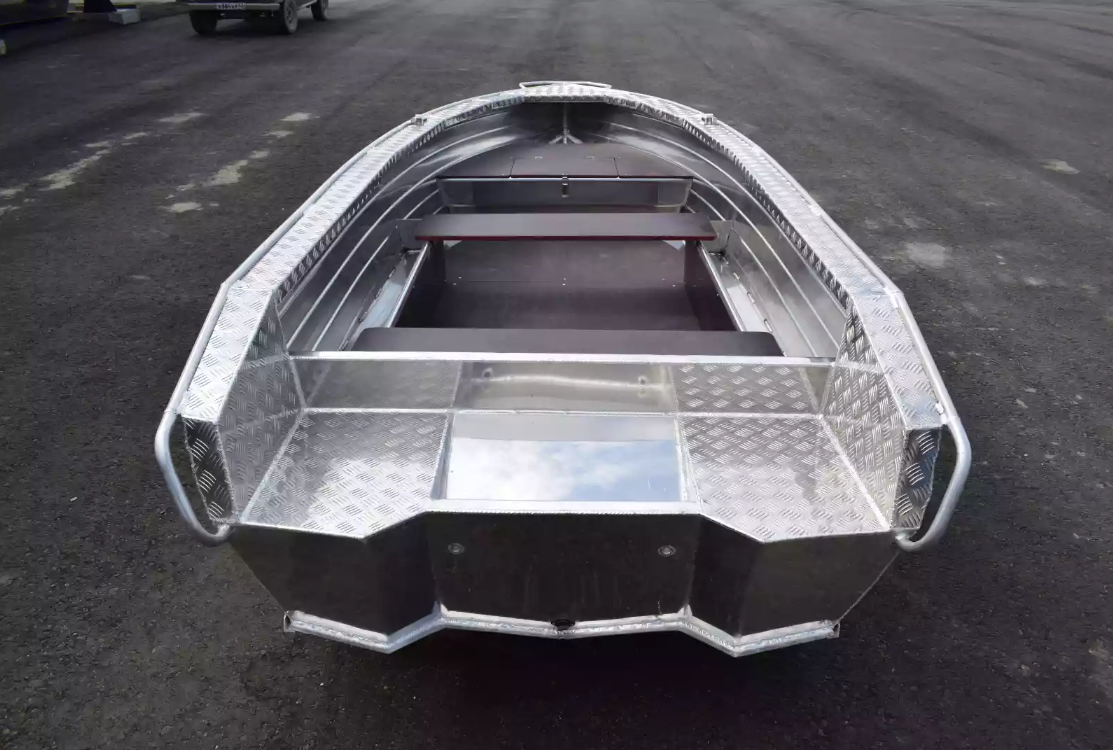 Алюминиевая лодка Wyatboat-390Р Увеличенный борт в Владивостоке