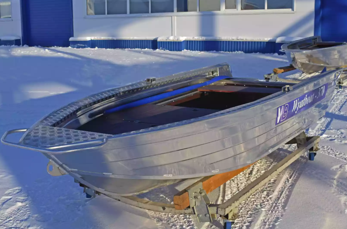 Алюминиевая лодка Wyatboat-370 Р FISH в Владивостоке