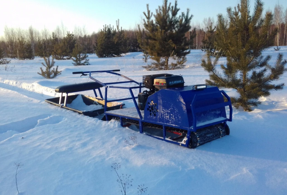 Мотобуксировщик Альбатрос-XLV 9 тележки, 1450 мм в Владивостоке