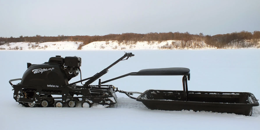 Мотобуксировщик Тофалар 500 с модулем Тягач в Владивостоке