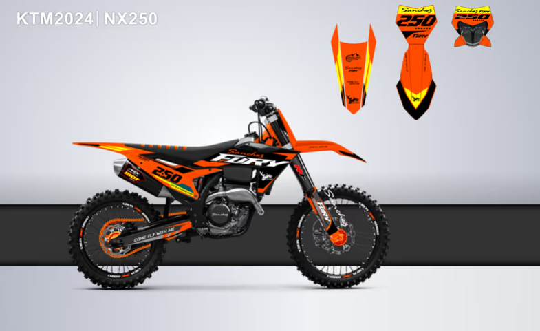Кроссовый мотоцикл Sanchez Fury NX250 в Владивостоке