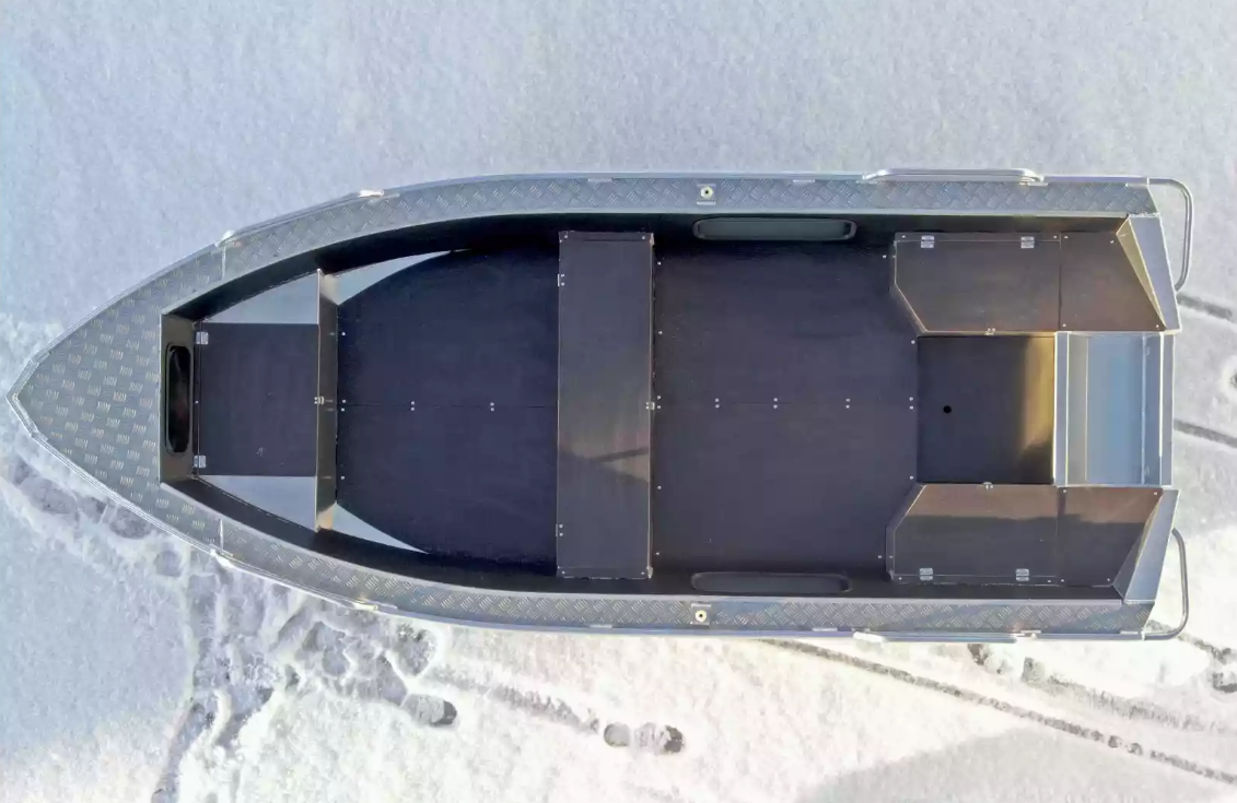 Алюминиевая лодка Wyatboat-370 в Владивостоке