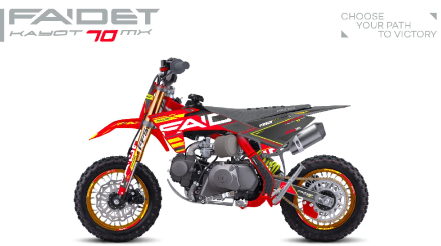 Питбайк FAIDET KAYOT 70 12/10 в Владивостоке